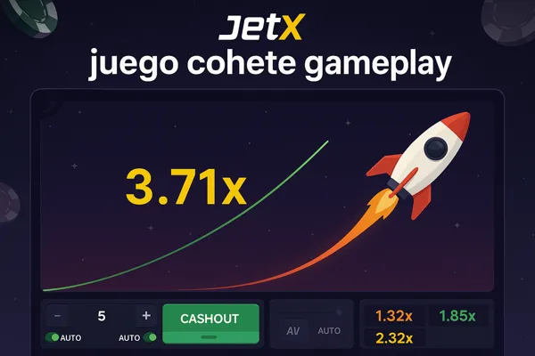 JetX Gameplay — Jet hebt ab mit Multiplikator x3,5